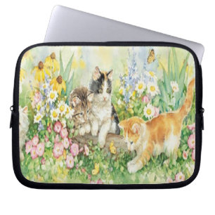 Capa Para Notebook Bolsa de laptop de Gatinhos Frescos