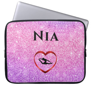 Capa Para Notebook Bolsa de laptop de ginástica - Personalizada com N