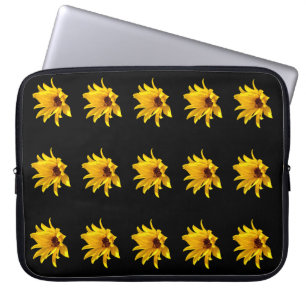 Capa Para Notebook Bolsa de laptop de hélio margarida amarela