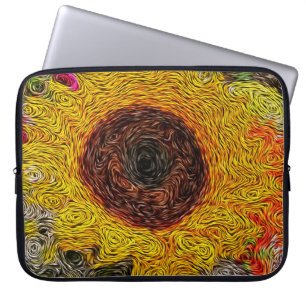 Capa Para Notebook Bolsa de laptop de Impressões de Girassol