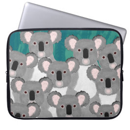 Capa Para Notebook Bolsa de laptop de Koalas Neoprene