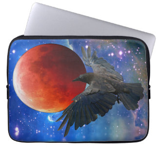 Capa Para Notebook Bolsa de laptop de Lua de Raven e Eclipsing