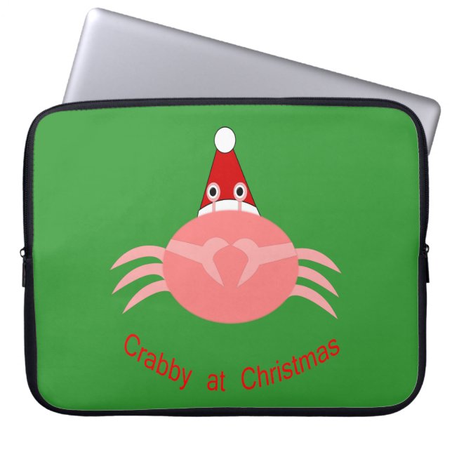 Capa Para Notebook Bolsa de laptop de Natal (Frente)