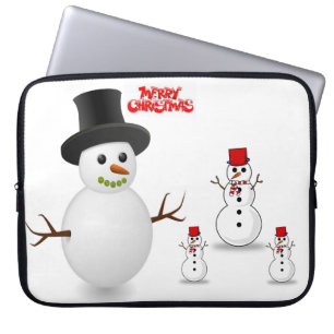 Capa Para Notebook Bolsa de laptop de Natal Neoprene de 15 polegadas,
