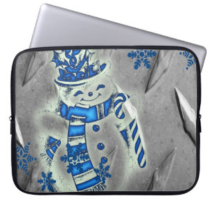 Capa Para Notebook Bolsa de laptop de Natal Neoprene de 15 polegadas,