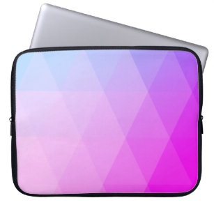 Capa Para Notebook Bolsa de laptop de Neoprene a cores rosa de 15 pol