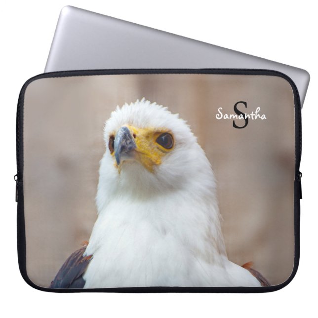 Capa Para Notebook Bolsa de laptop de Neoprene de águia-pescadora afr (Frente)