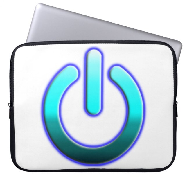 Capa Para Notebook Bolsa de laptop de Neoprene de Energia do Zer0 (Frente)