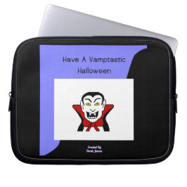 Capa Para Notebook Bolsa de laptop de Neoprene do Halloween Vamtasy