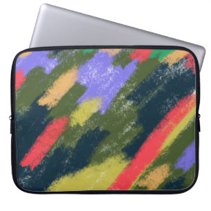 Capa Para Notebook Bolsa de laptop de Neoprene para pintura dedos