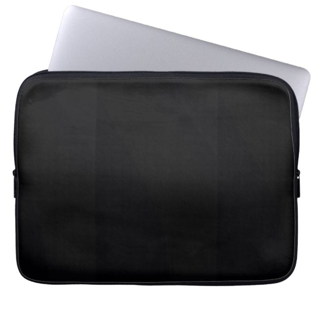 Capa Para Notebook Bolsa de laptop de Neoprene Preto, Personalizada,  (Frente)