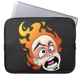 Capa Para Notebook Bolsa de laptop de Neoprene Scovilleliced Fire Hea