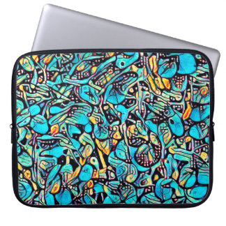 Capa Para Notebook Bolsa de laptop de Padrão de Arte Urbana de Hydran