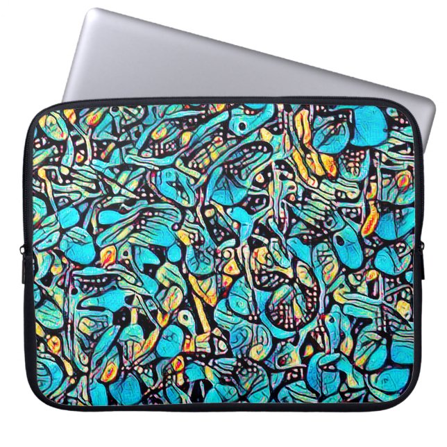 Capa Para Notebook Bolsa de laptop de Padrão de Arte Urbana de Hydran (Frente)