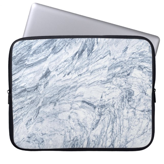 Capa Para Notebook Bolsa de laptop de Padrão de Pedra Marble (Frente)