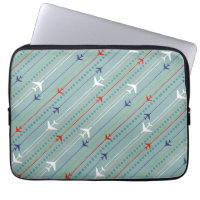 Bolsa de laptop de Padrões do Avião Retroativo