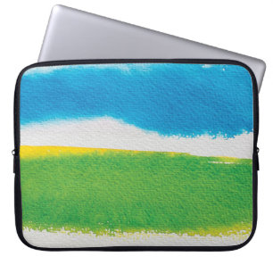 Capa Para Notebook Bolsa de laptop de pintura de Neoprene de 15 poleg