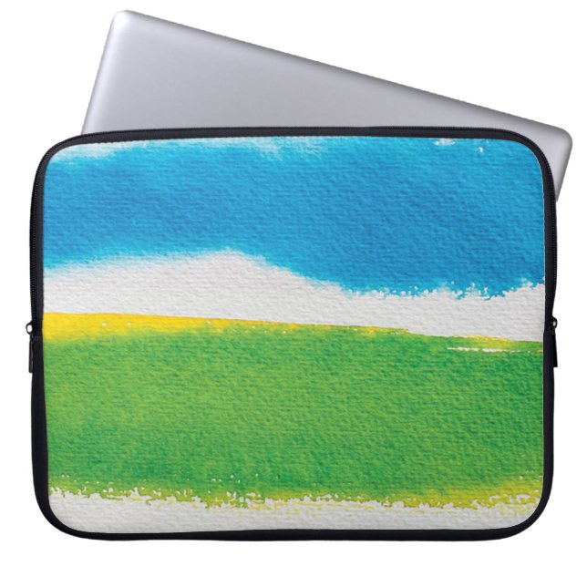 Capa Para Notebook Bolsa de laptop de pintura de Neoprene de 15 poleg (Frente)