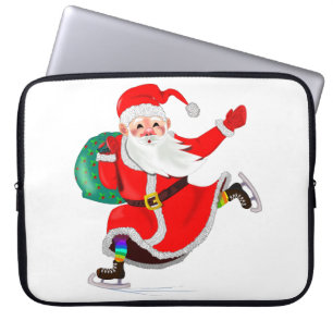 Capa Para Notebook Bolsa de laptop de presentes Natal Papai Noel