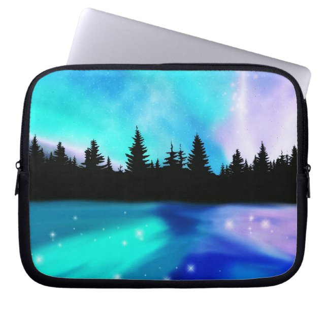 Capa Para Notebook Bolsa de laptop de Reflexões de Daybreak (Frente)