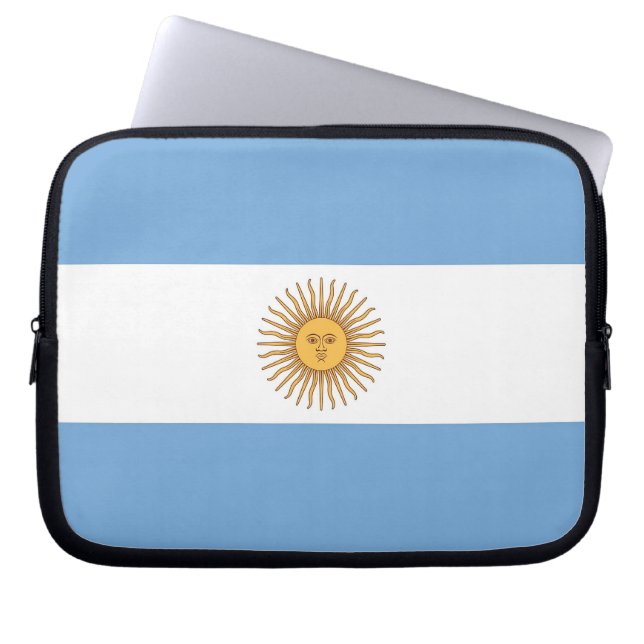 Capa Para Notebook Bolsa de laptop de Sinalizador Argentino (Frente)