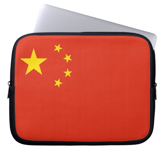 Capa Para Notebook Bolsa de laptop de Sinalizador Chinês (Frente)
