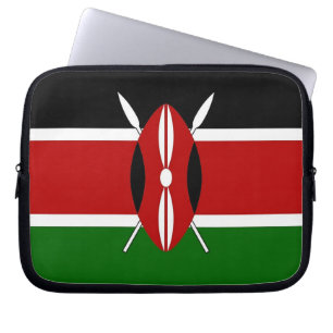 Capa Para Notebook Bolsa de laptop de Sinalizador do Quênia