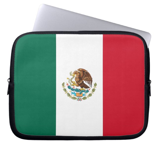 Capa Para Notebook Bolsa de laptop de Sinalizador Mexicano (Frente)