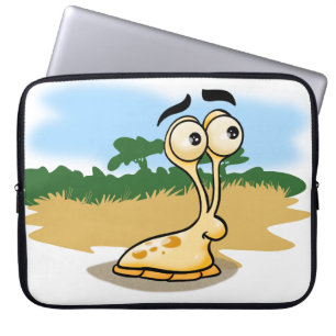 Capa Para Notebook Bolsa de laptop de Slug de Cartoon Bonito