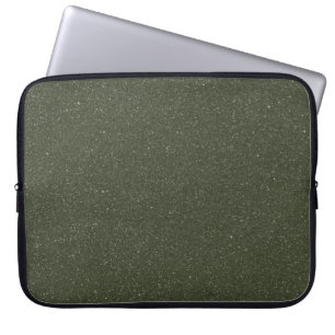 Capa Para Notebook Bolsa de laptop de Textura de Ruído Verde da Moss 