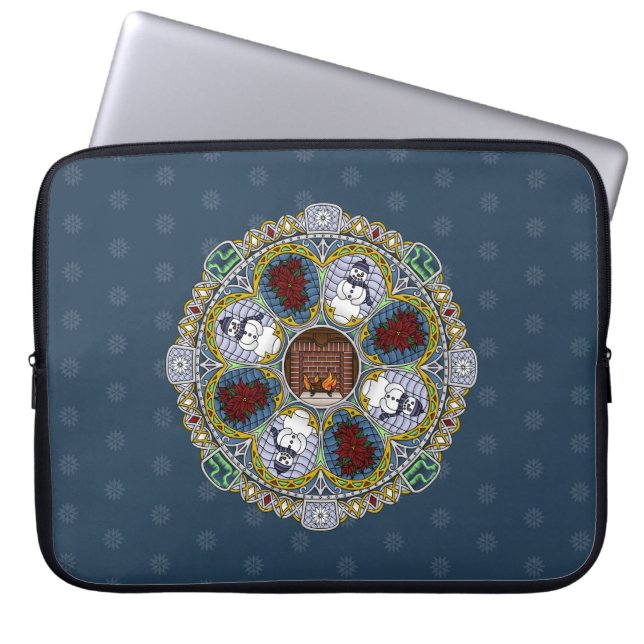 Capa Para Notebook Bolsa de laptop de Winter Nouveau (Frente)