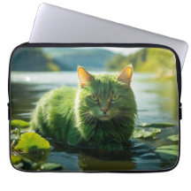 Bolsa de laptop - Design de gato Na moda