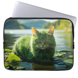 Capa Para Notebook Bolsa de laptop - Design de gato Na moda