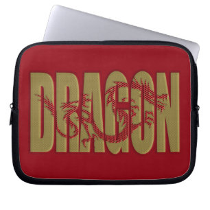 Capa Para Notebook bolsa de laptop do ano do dragão de 2024