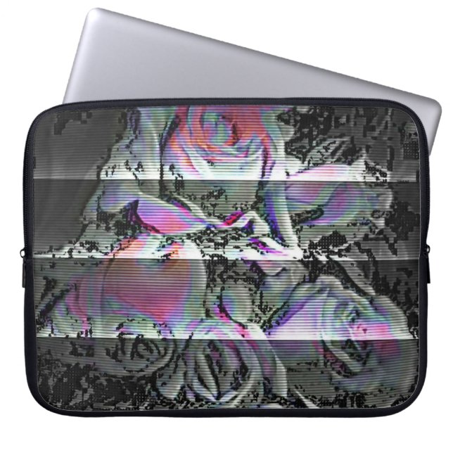 Capa Para Notebook Bolsa de laptop do Buquê Techno (Frente)