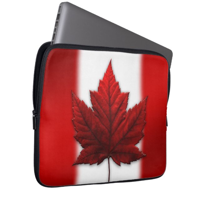 Capa Para Notebook Bolsa de laptop do Canadá Sinalizador do computado (Frente Esquerda)