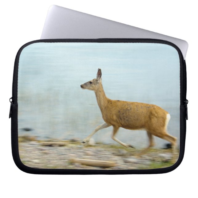 Capa Para Notebook Bolsa de laptop do Doe em Execução (Frente)