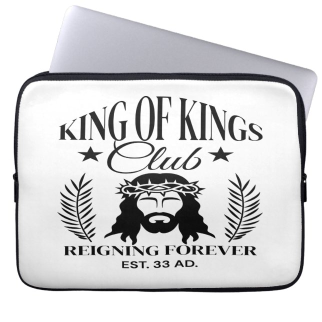 Capa Para Notebook Bolsa de laptop do King Of Kings Club (Frente)