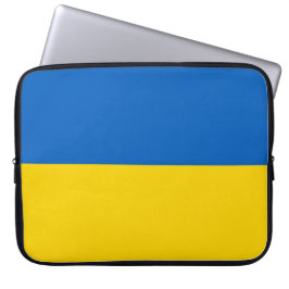 Capa Para Notebook Bolsa de laptop do pavilhão ucraniano (Ucrânia)