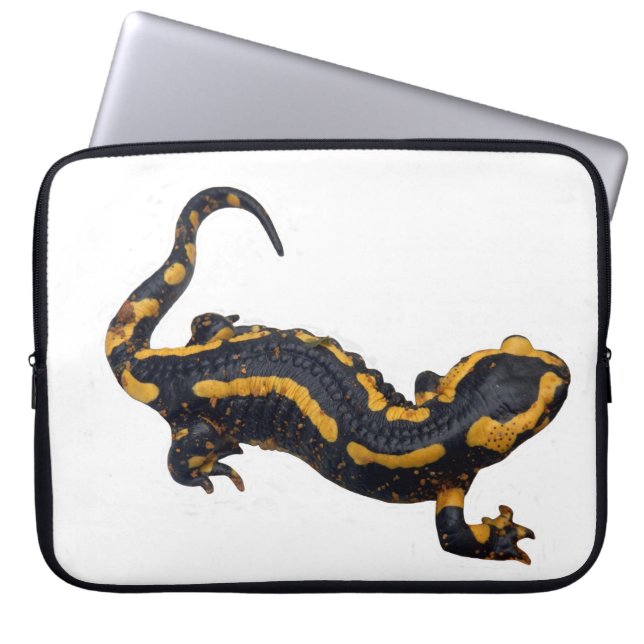 Capa Para Notebook Bolsa de laptop do Salamander de Fogo (Frente)