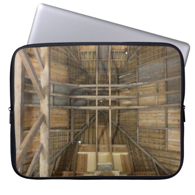 Capa Para Notebook Bolsa de laptop do telhado abstrato (Frente)