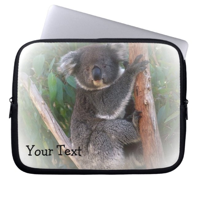 Capa Para Notebook Bolsa de laptop do Urso Koala (Frente)