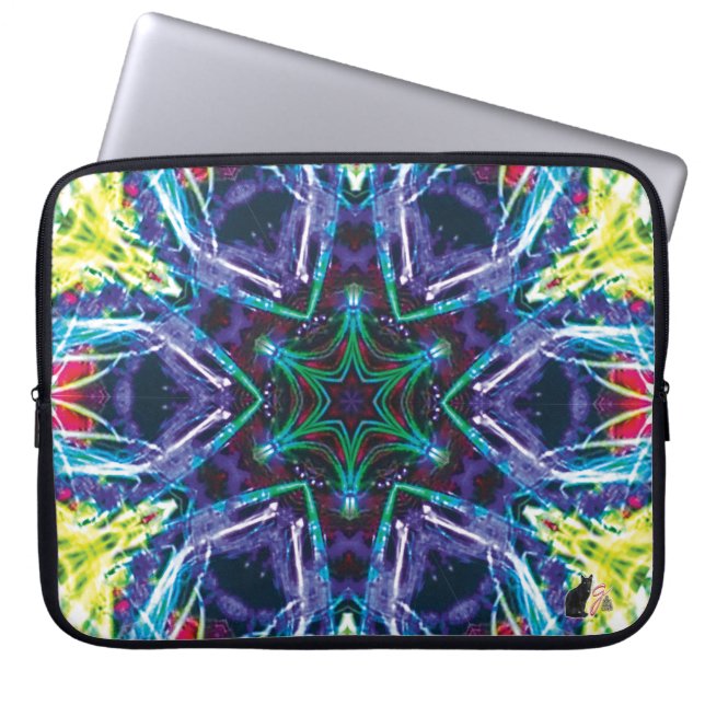 Capa Para Notebook Bolsa de laptop do Weaver Kaleidoscope (Frente)