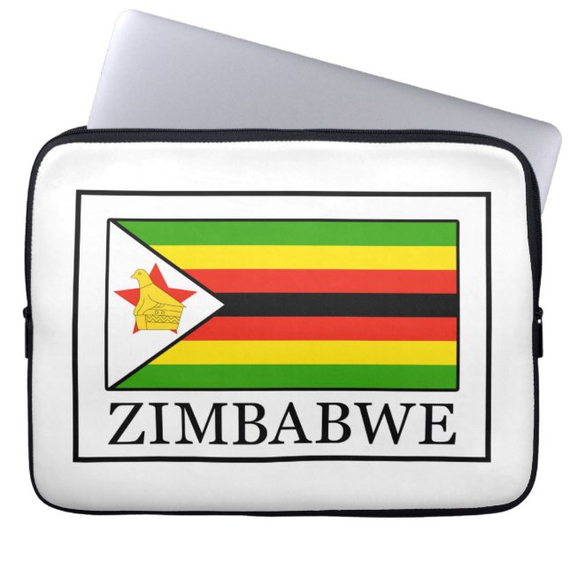 Capa Para Notebook Bolsa de laptop do Zimbabué (Frente)