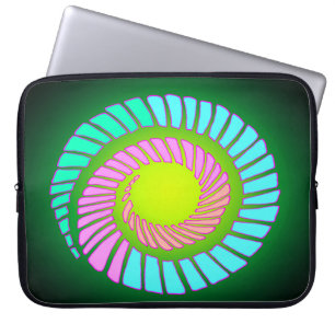 Capa Para Notebook Bolsa de laptop espiral da Terra