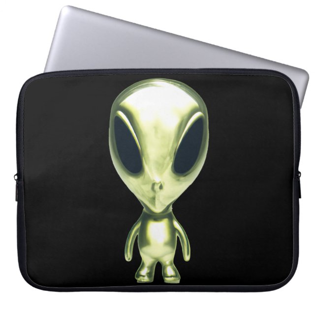 Capa Para Notebook Bolsa de laptop Extraterrestre alienígena (Frente)