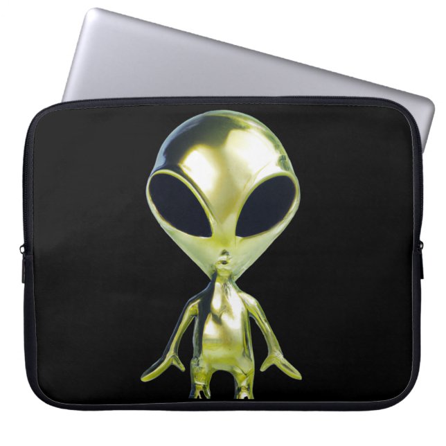 Capa Para Notebook Bolsa de laptop Extraterrestre alienígena (Frente)
