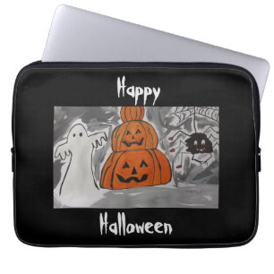 Capa Para Notebook Bolsa de laptop Feliz de Halloween