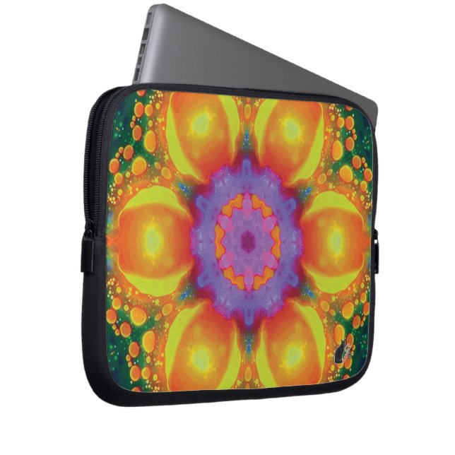 Capa Para Notebook Bolsa de laptop Fiesta Kaleidoscope (Frente Esquerda)