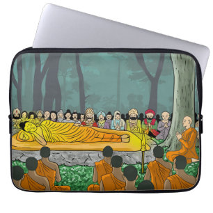 Capa Para Notebook Bolsa de laptop final de Nirvana de Buda